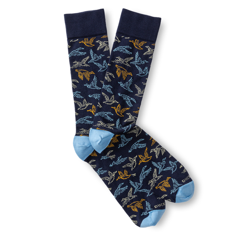 Flying Mallard Sock