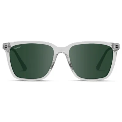 Mason - Polarized Rectangular Unisex Sunglasses