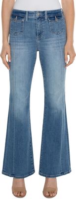 Hannah Flare Flap Pocket Jean 32&quot;