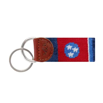 Tennessee State Flag Key Fob