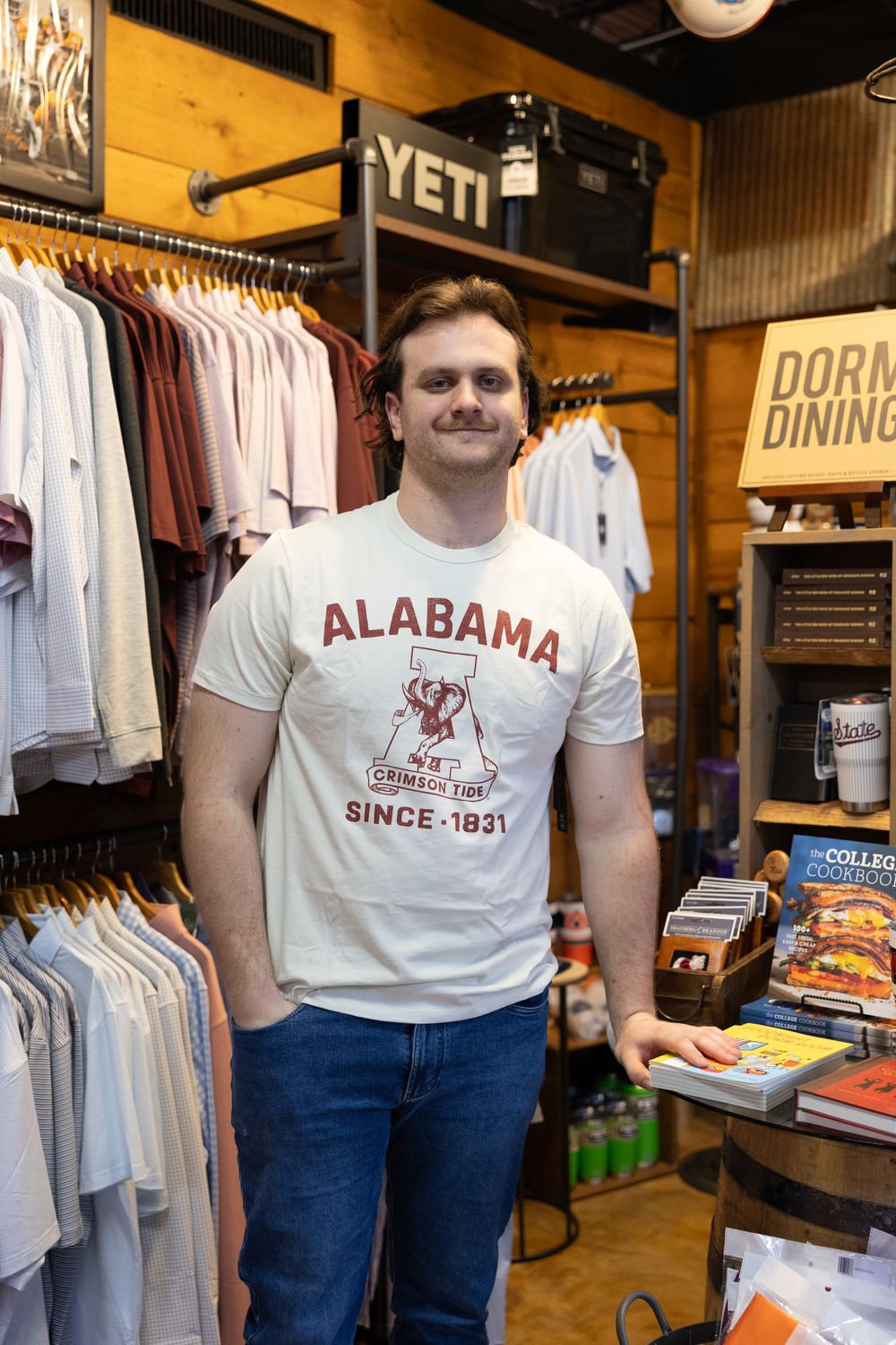 Alabama Crimson Tide Vin Dune Duster Franklin Tee