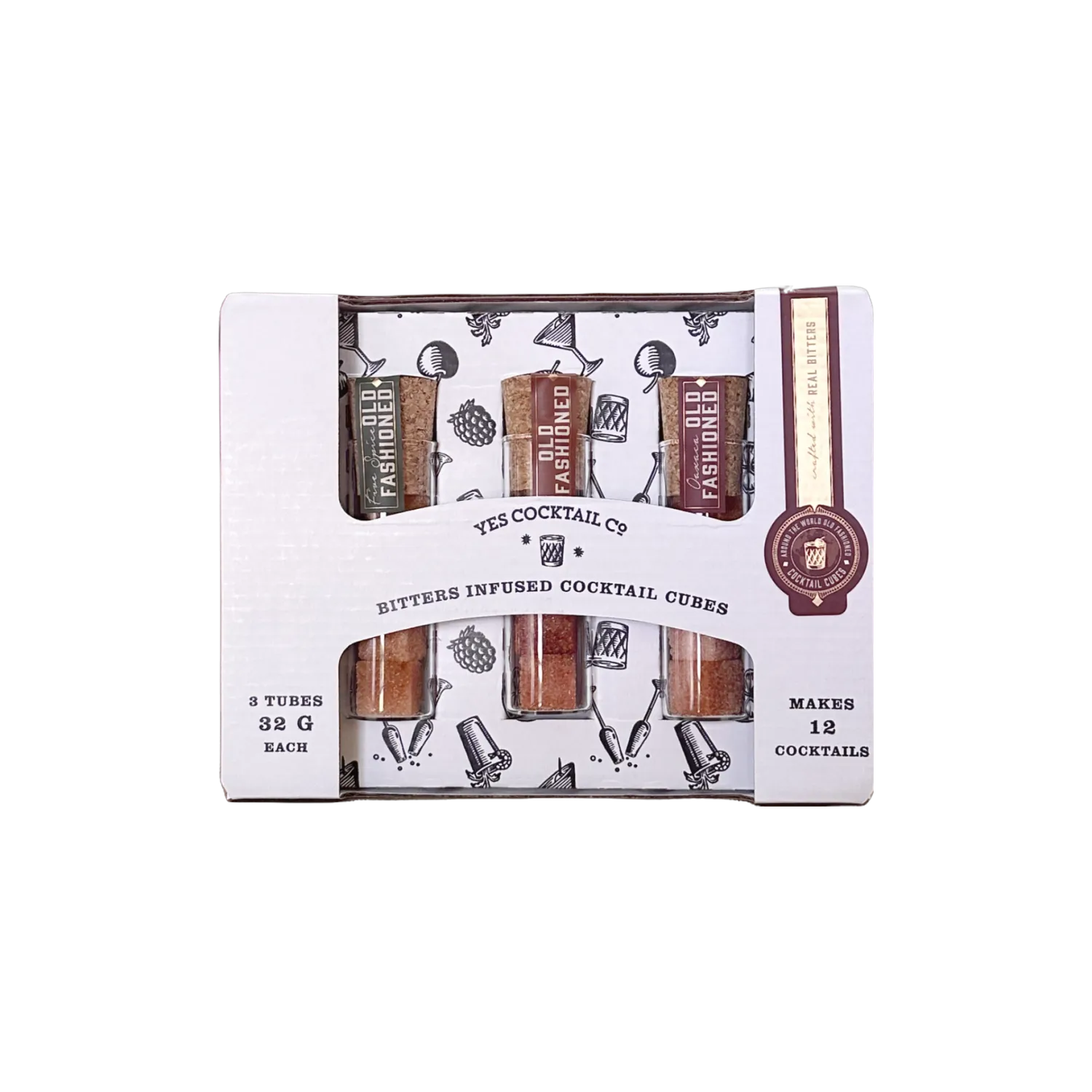 Bitters Infused Cocktail Cube Gift Sets