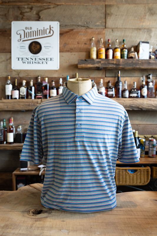 Samuel Stripe Jersey Polo