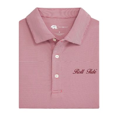 Roll Tide Hairline Stripe Polo
