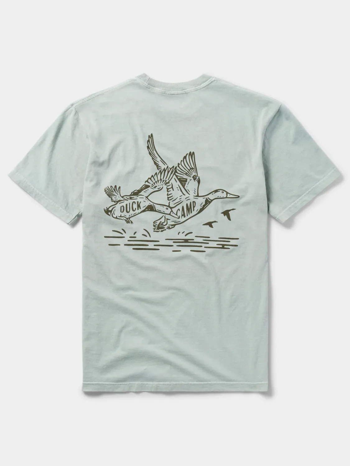 Flight of Mallards Graphic Tee- Bay