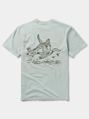 Flight of Mallards Graphic Tee- Bay