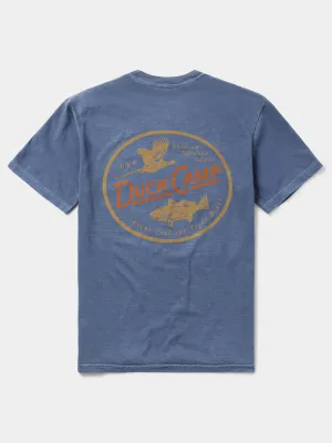 Pheasant Redfish Graphic Tee- Dark Denim