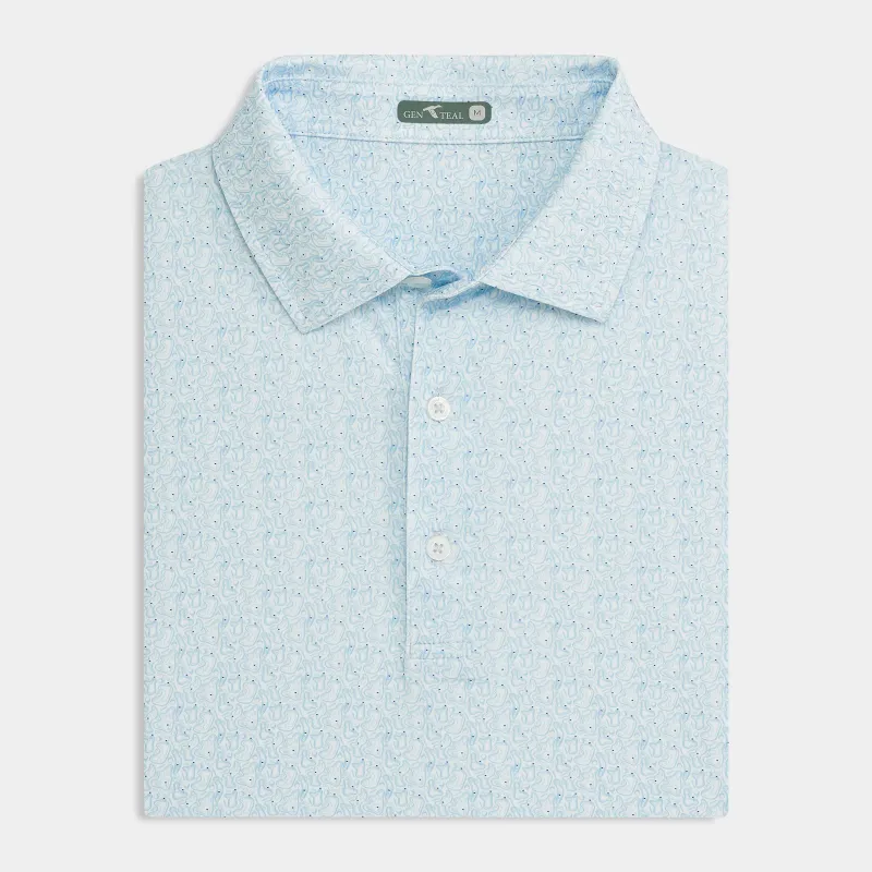 Stellar Golf Printed Performance Polo
