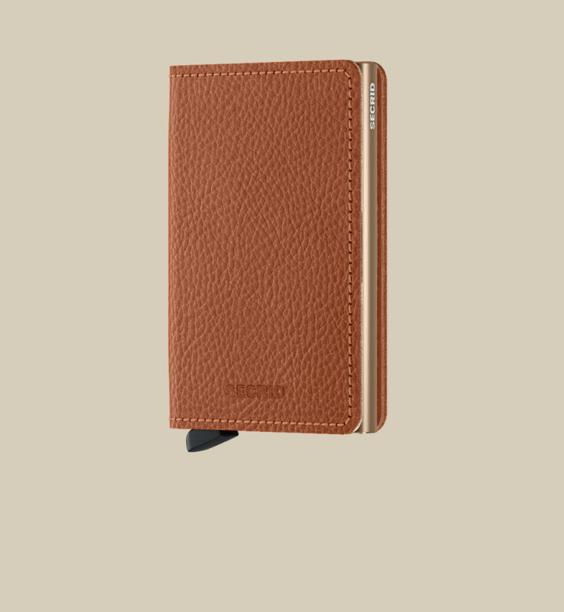 Slimwallet Veg, Color: Caramello-Sand