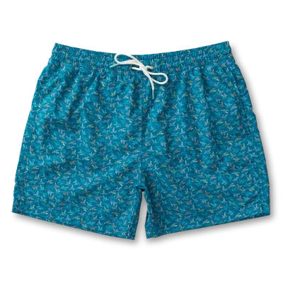 6in Print Sailport Swim Short