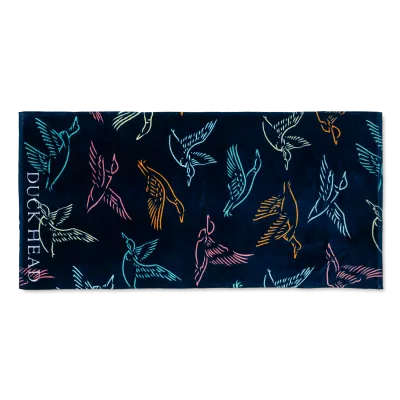Flying Mallard Beach Towel