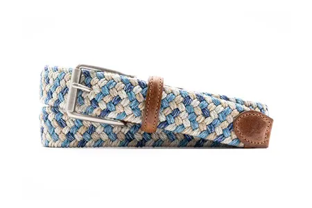 Como Braided Belt SUMMER SALE, Size: 34, Color: 60590 / Tropical Multi