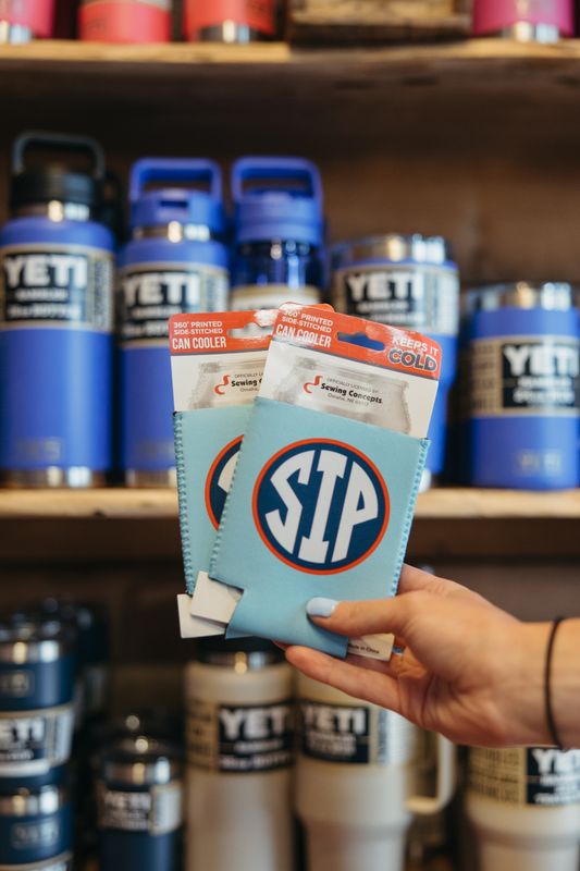 Ole Miss SIP Can Koozie