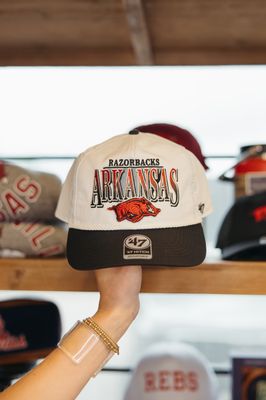 Arkansas Razorbacks White Tribute Hitch