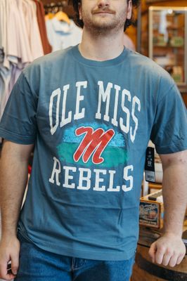 Mississippi Rebels Dusted Montauk Foundation Tee