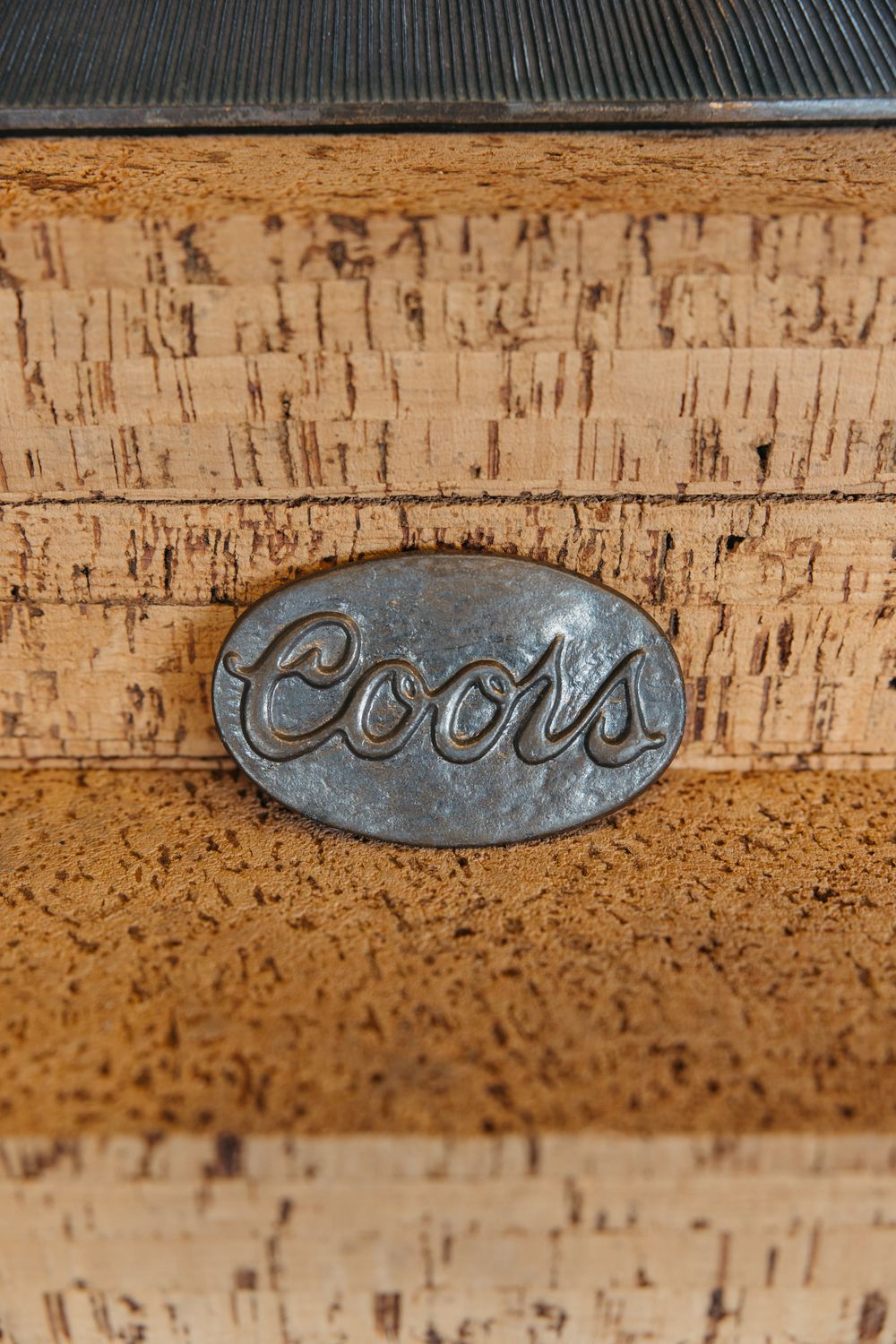 Coors Beer Metal Belt Buckle