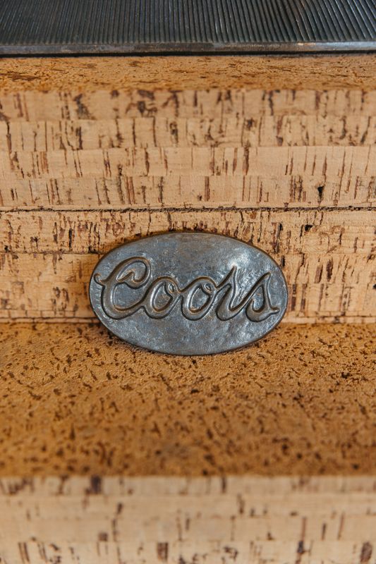 Coors Beer Metal Belt Buckle