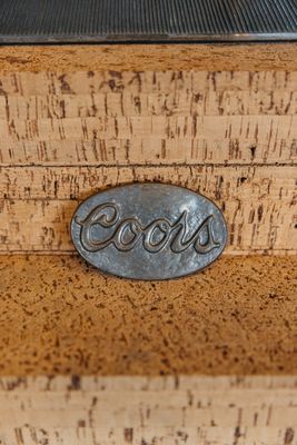 Coors Beer Metal Belt Buckle