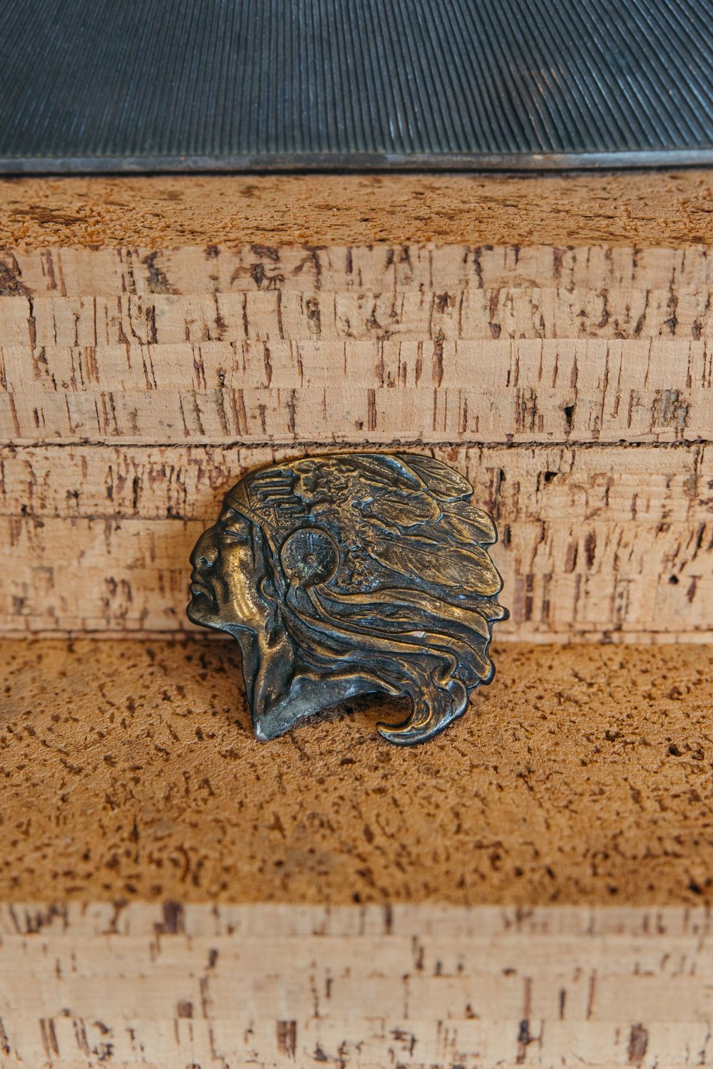Indian Chief Belt Buckle