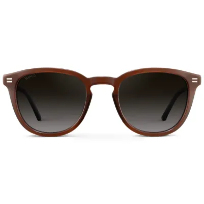 Walker- Men&#39;s Classic Round Polarized Sunglasses