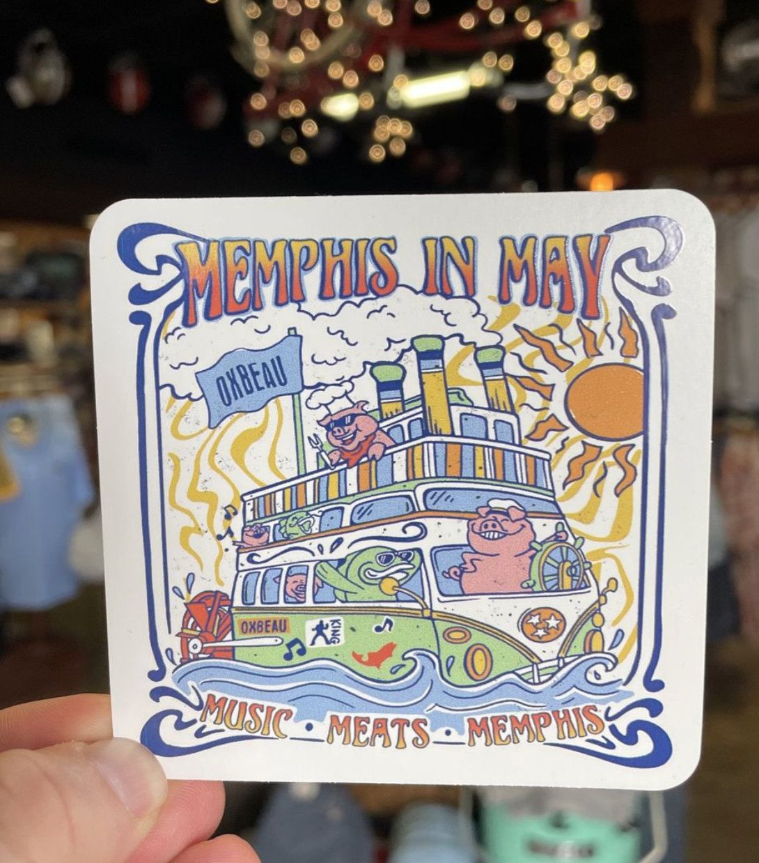 Memphis In May Decal
