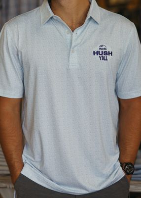 Hush Y&#39;all Stellar Golf Printed Polo