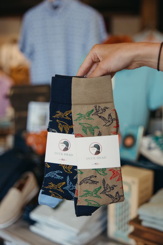 Flying Mallard Socks