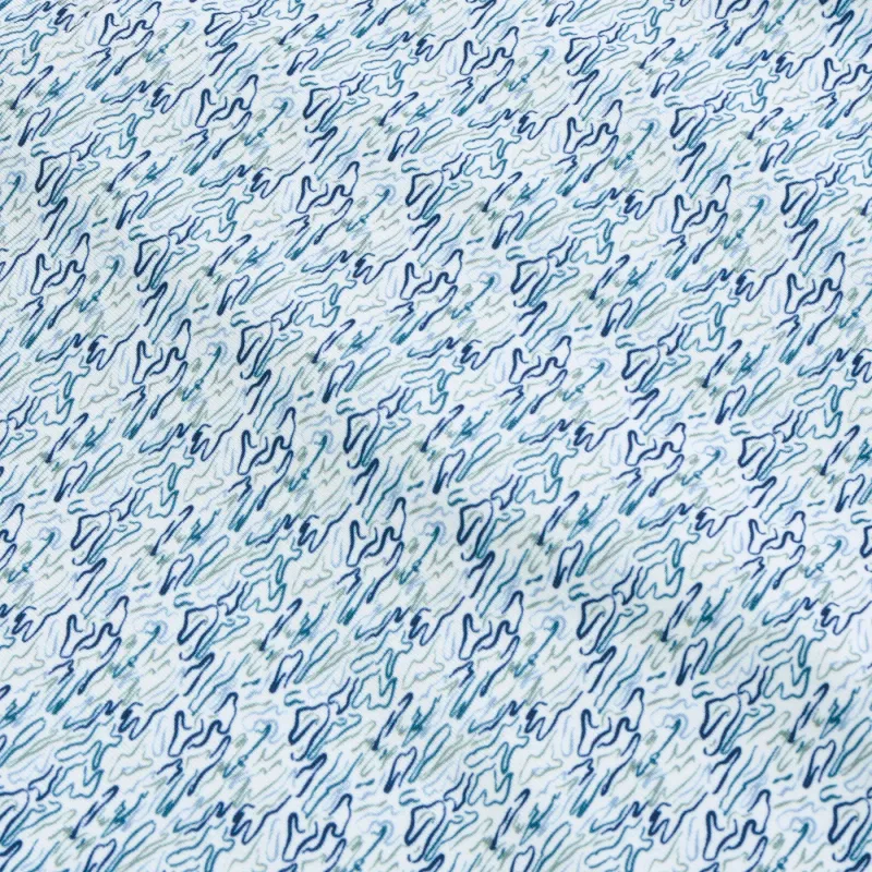 Ripple Effect Printed Polo