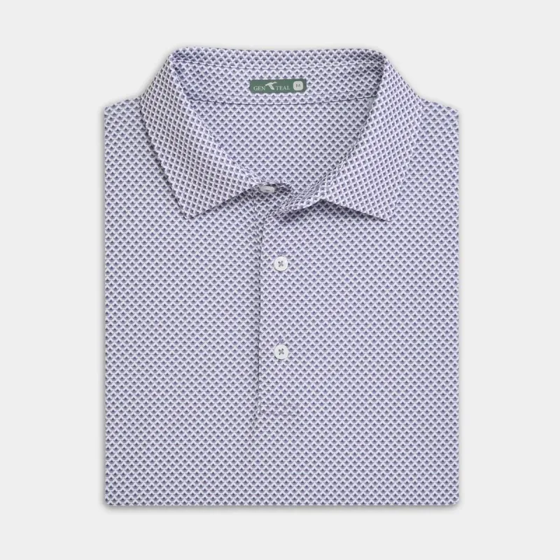 Prismatic Printed Performance Polo