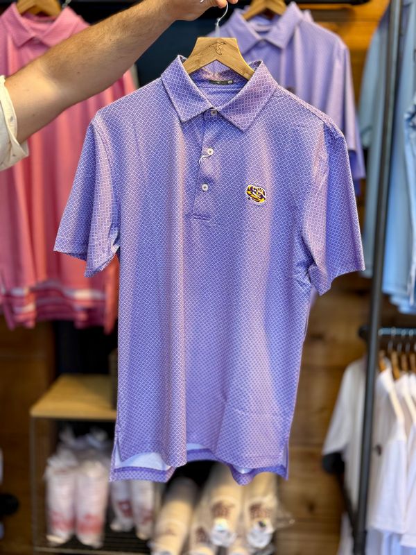 LSU Tiger Eye Diamond Polo