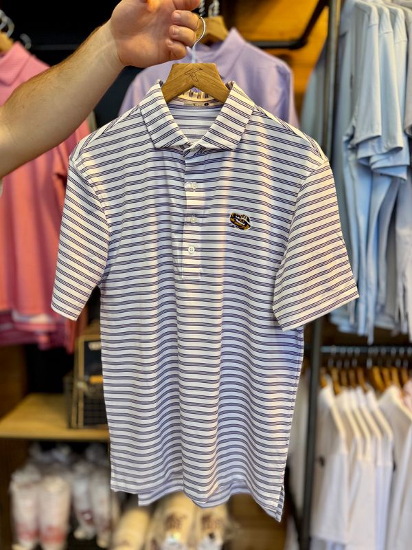 LSU Tiger Eye Purple Rush Polo