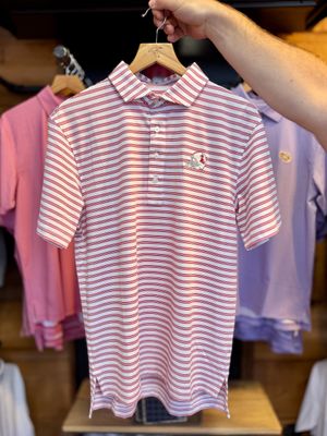 Ole Miss Helmet Cardinal Rush Polo