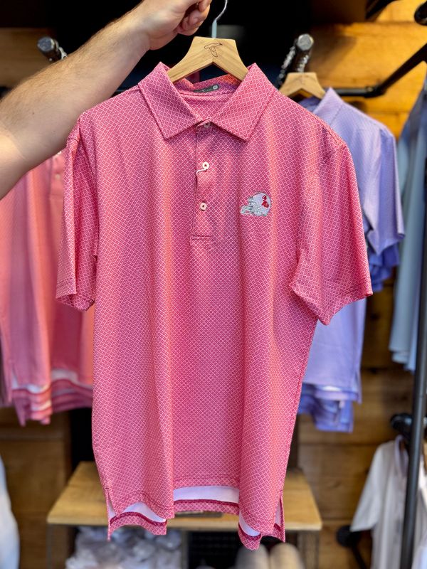 Ole Miss Helmet Diamond Polo