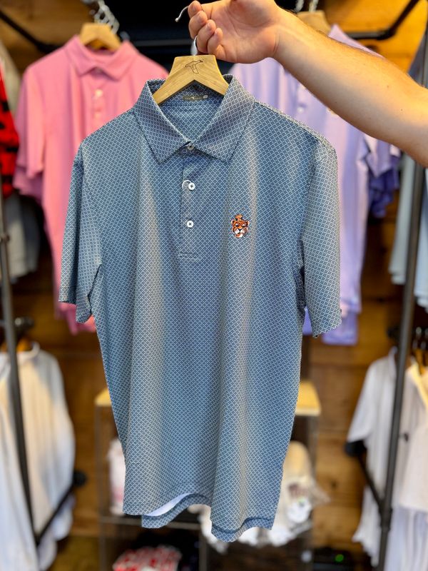 Vault Auburn Tigers Diamond Polo