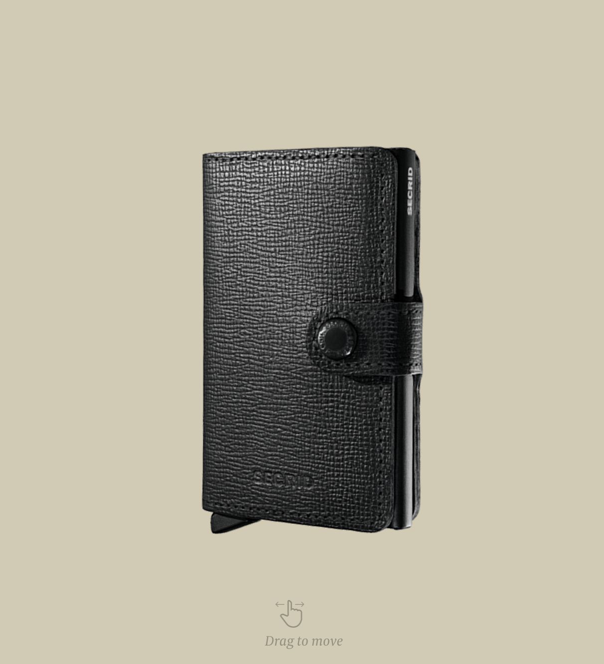 Miniwallet Crisple Black