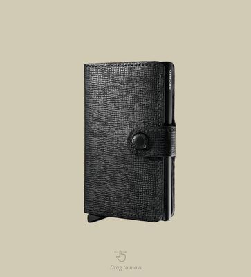 Miniwallet Crisple Black