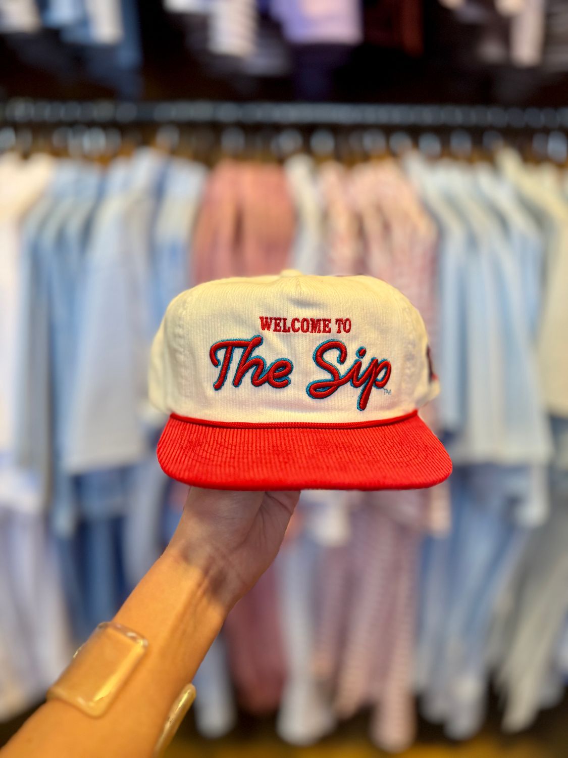 Welcome To The Sip Corduroy