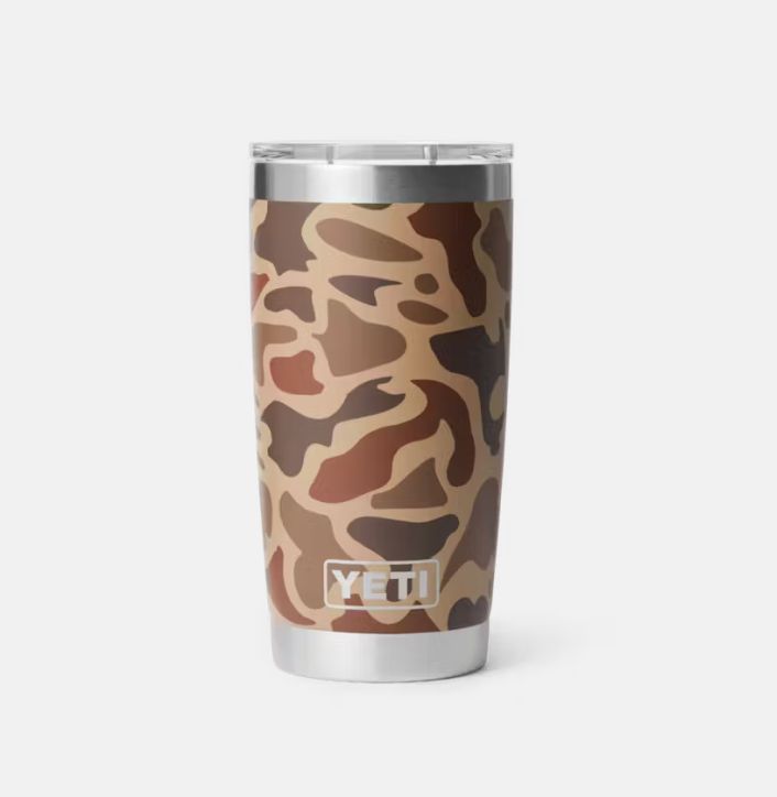 Rambler 20oz Tumbler Wetlands Camo