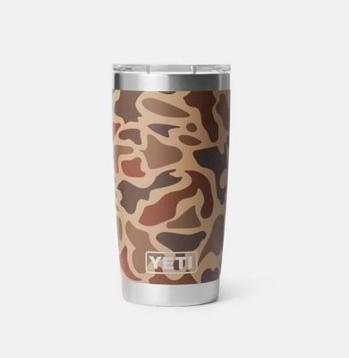 Rambler 20oz Tumbler Wetlands Camo