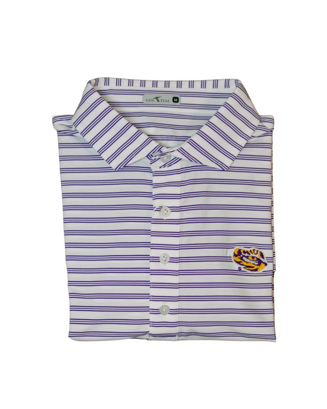 LSU Tiger Eye Purple Rush Polo