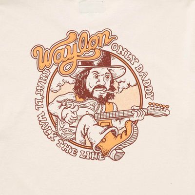 Seager x Waylon Jennings Walk the Line Tee