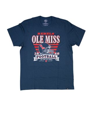 Mississippi Rebels Splash Franklin Tee