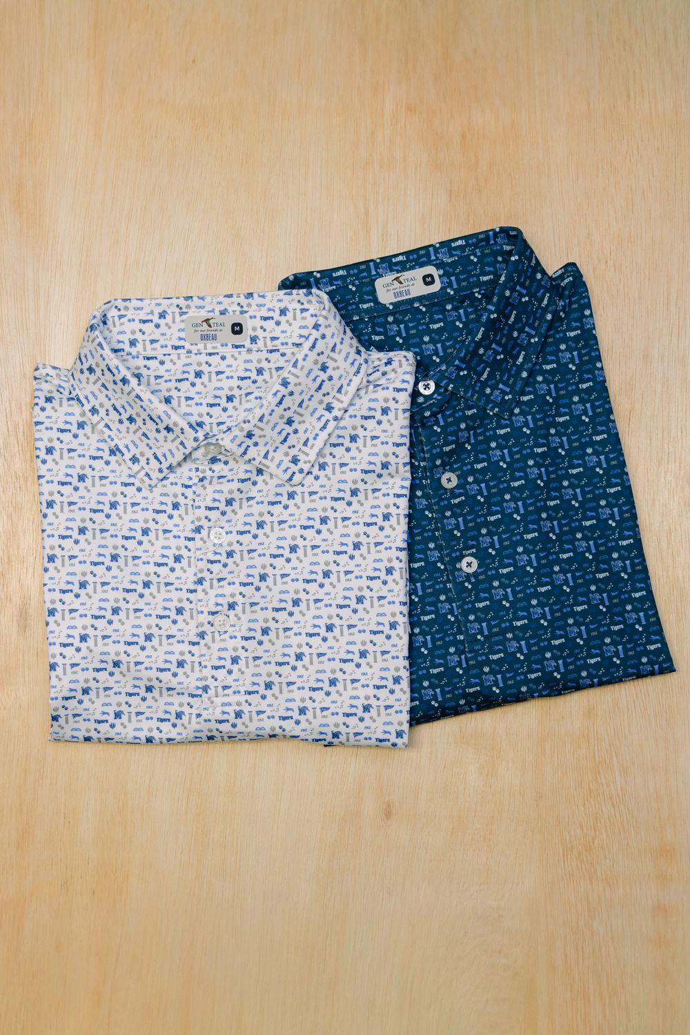 Go Tigers Go Print Polo