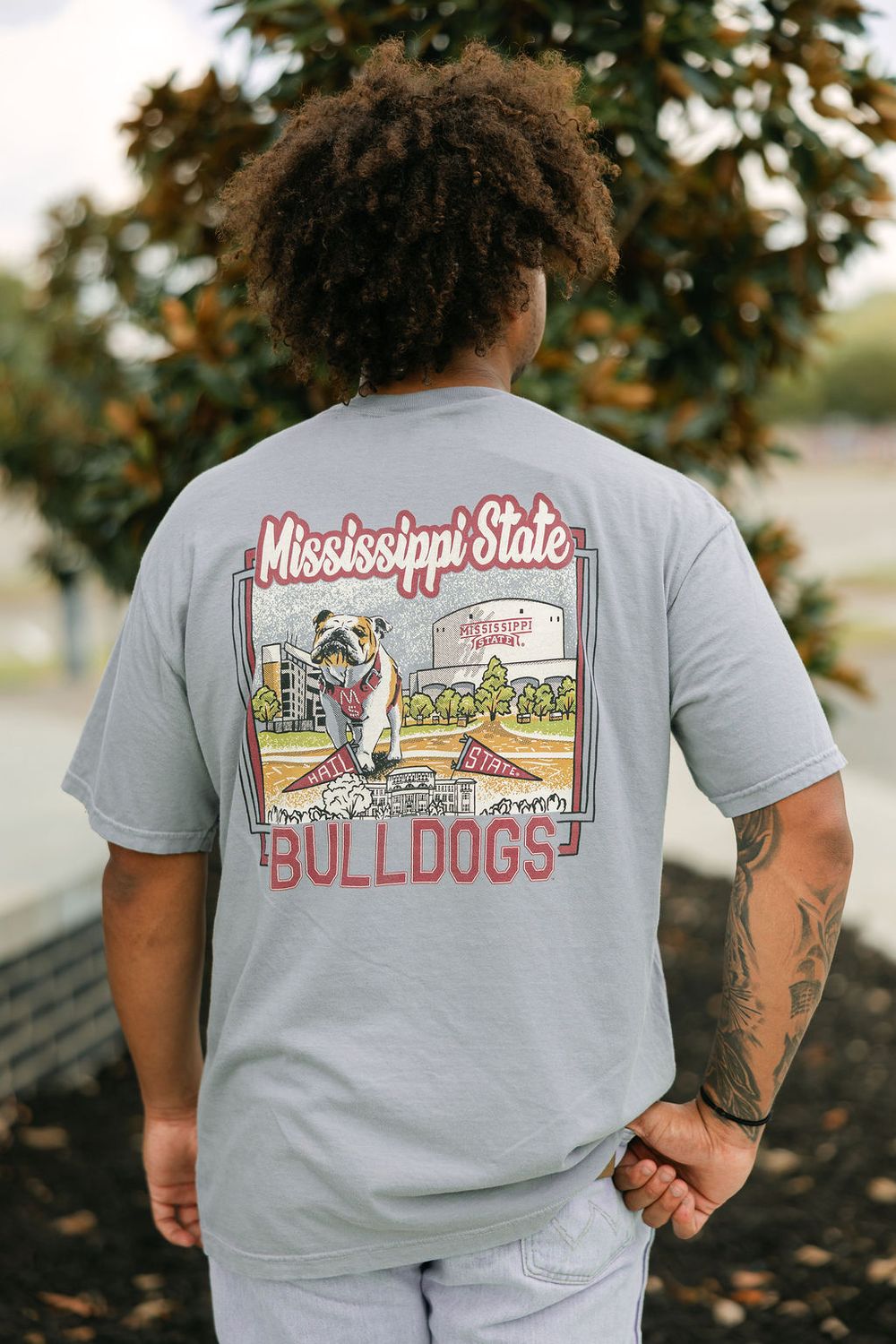 Mississippi State Landmark Tee