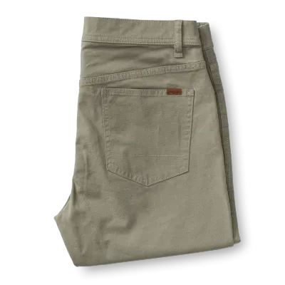 Pinpoint Canvas Classic Fit Five Pocket Pant