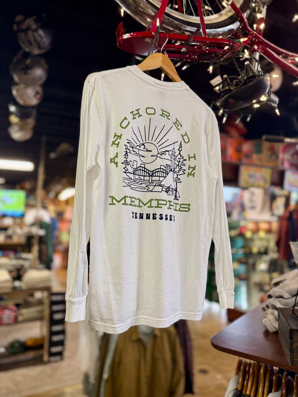 Anchored in Memphis Long Sleeve