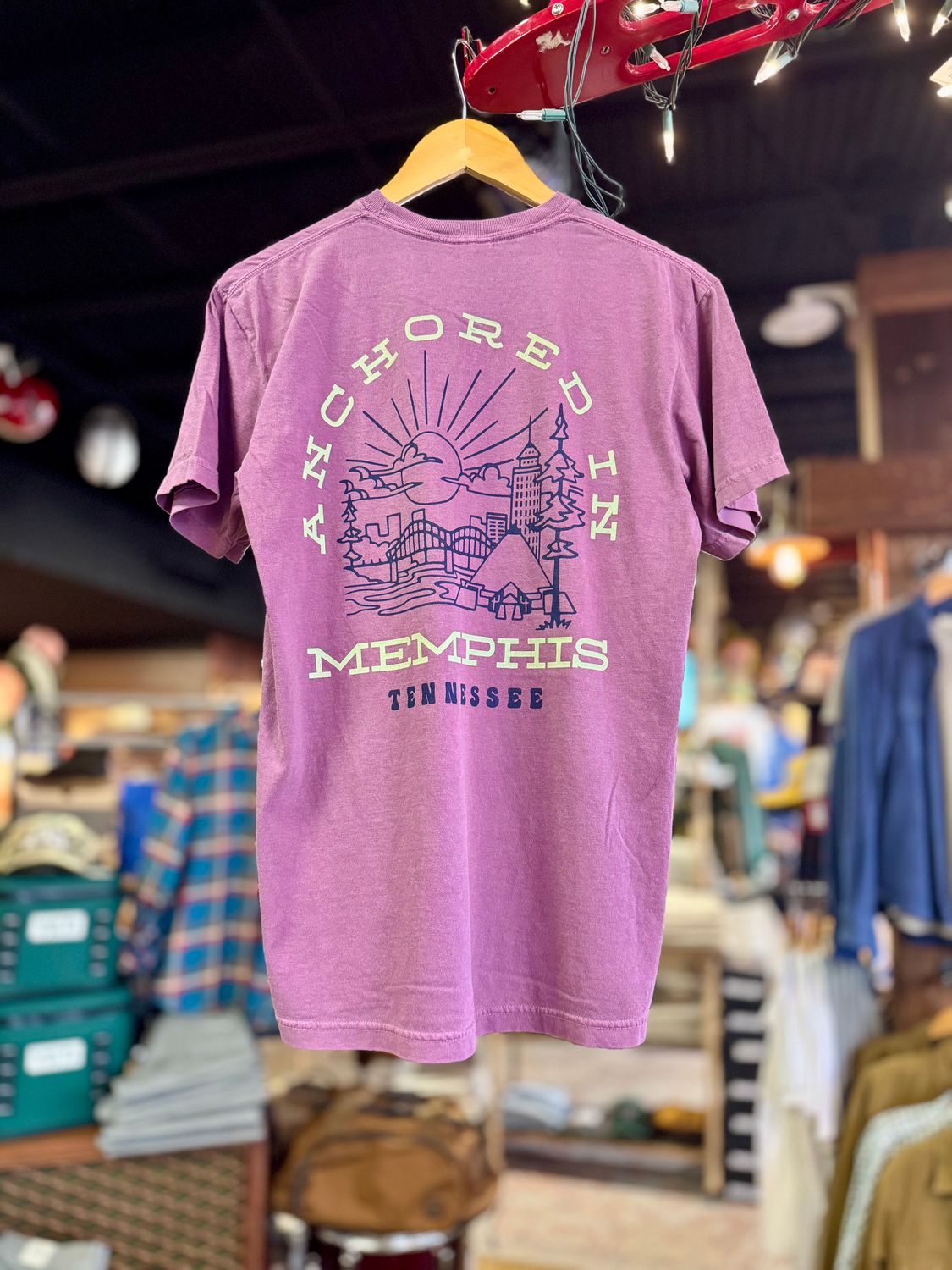 Anchored in Memphis Tee