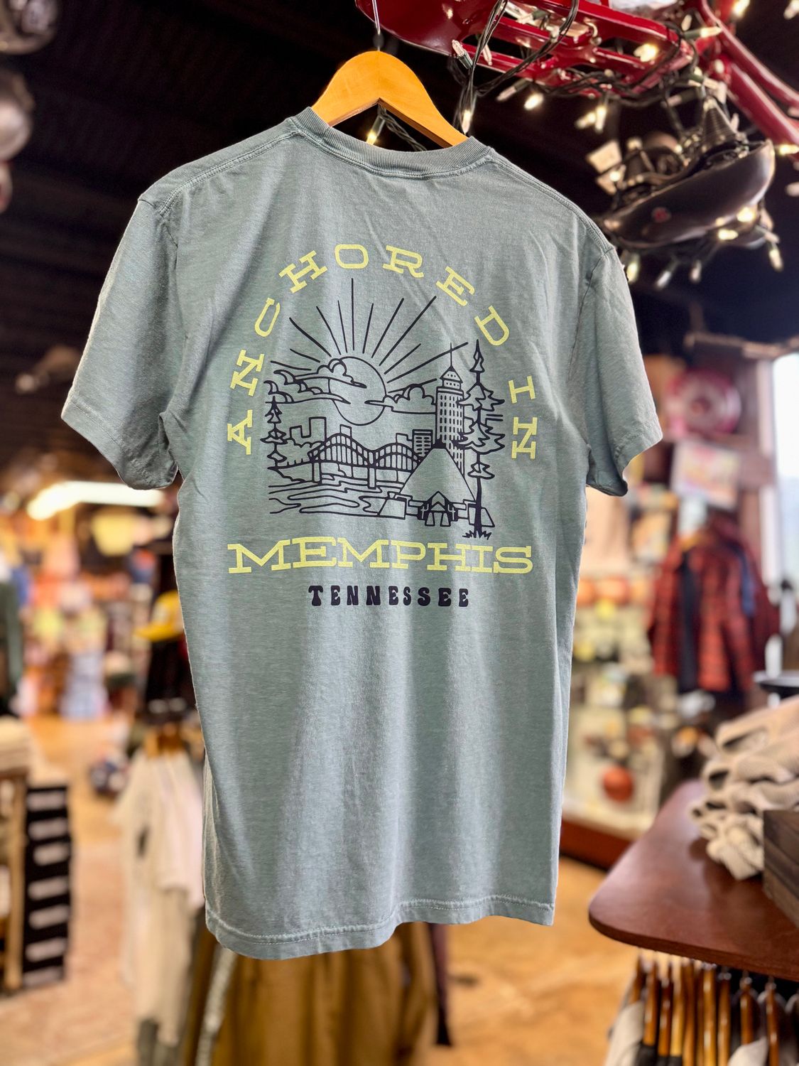 Anchored in Memphis Tee