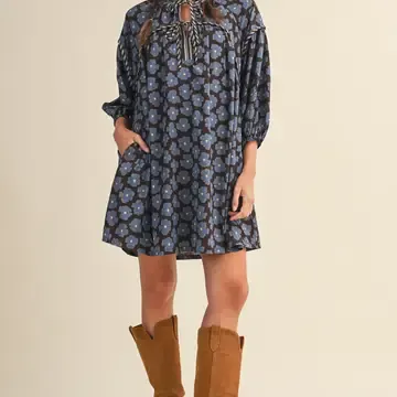 Floral Shift Dress