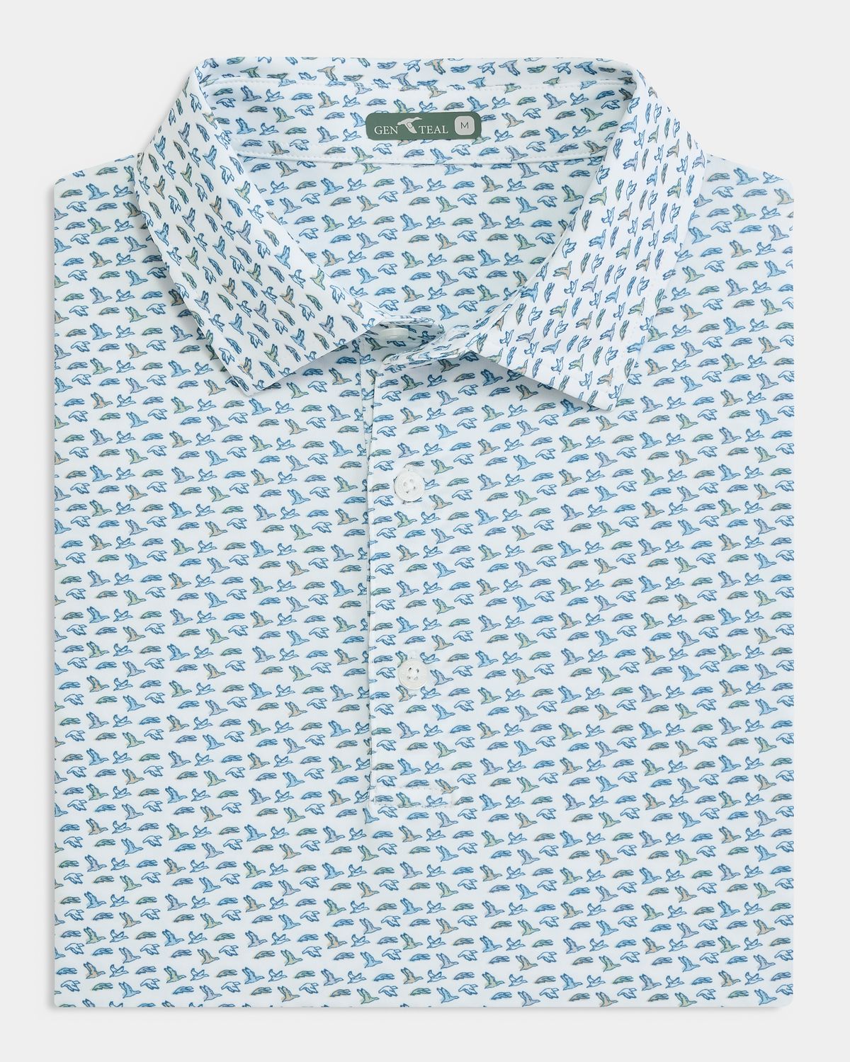 Soaring Silhouettes Printed Performance Polo